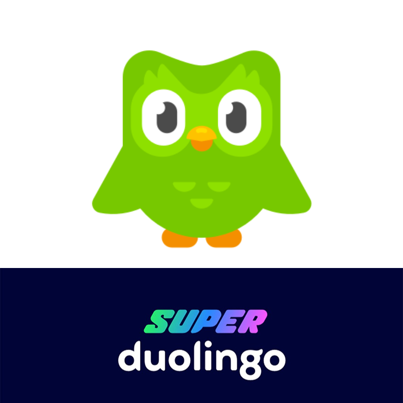 多邻国 duolinggo super | 多语言学习 | 量身定制 | 乐趣无限 | 无限红心